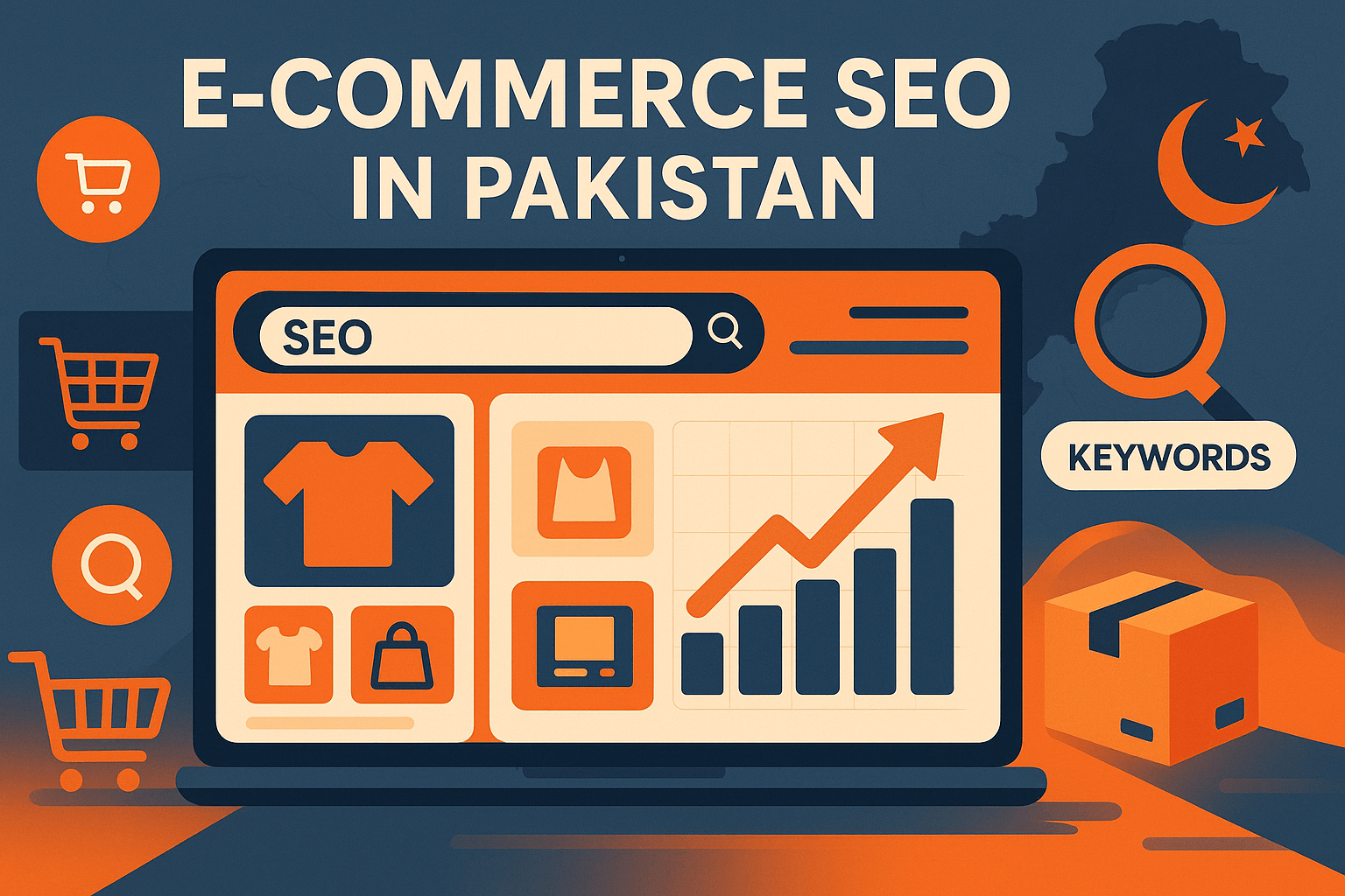 E-commerce SEO in Pakistan: How to Rank Your Online Store