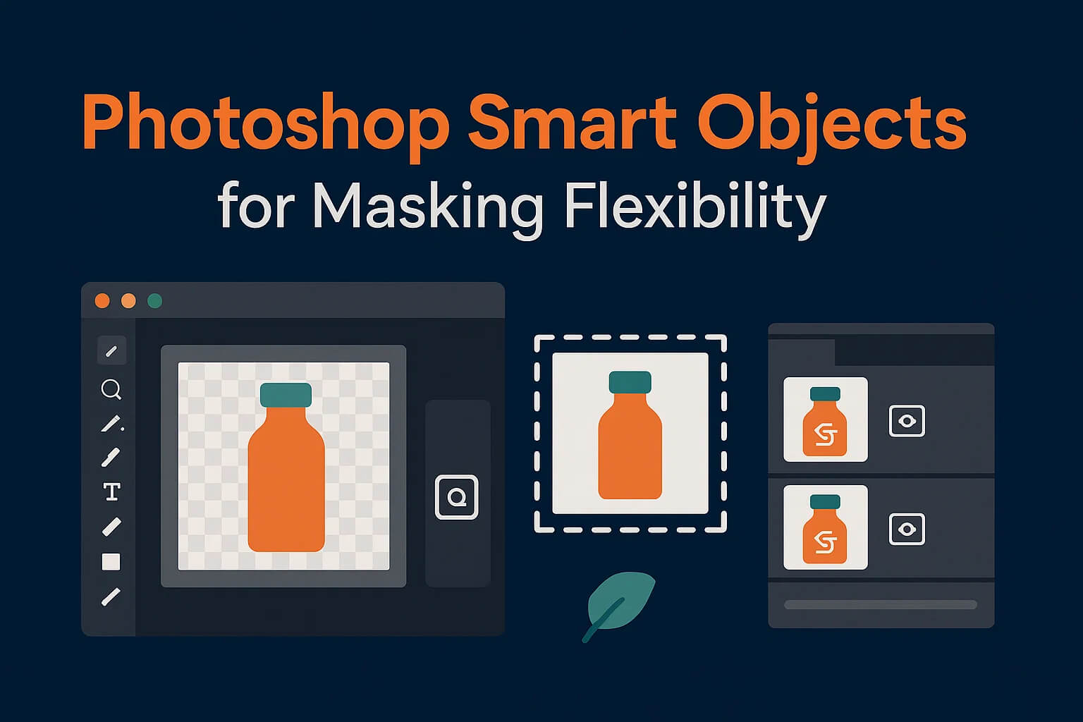 Photoshop Smart Objects for Masking Flexibility