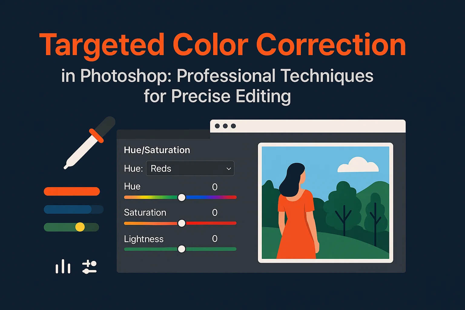 Targeted Color Correction in Photoshop: Professional Techniques for Precise Editing