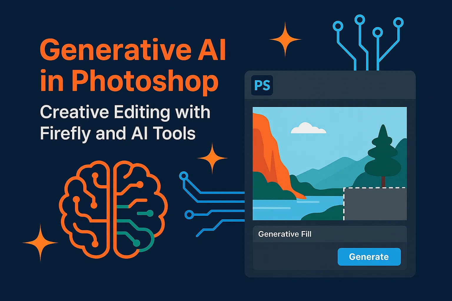 Generative AI in Photoshop: Creative Editing with Firefly and AI Tools